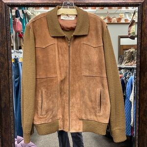 Vintage Rein Gear Suede Jacket Men’s L